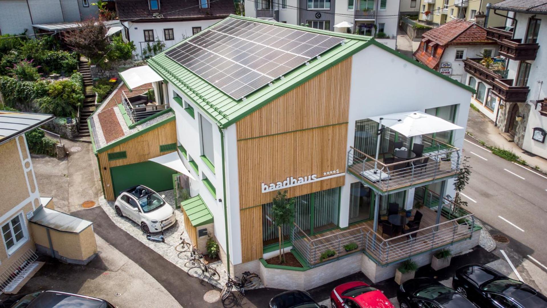 Апартаменты Baadhaus Траункирхен Экстерьер фото